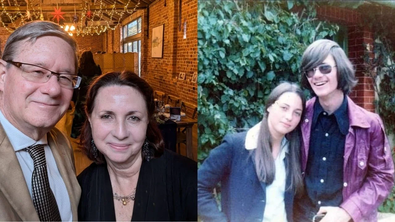 Dan and Chris Sinclair now and then